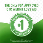 alli Weight Loss Diet Pills, Orlistat 60 mg Capsules, Non Prescription Weight Loss Aid, 120 Count Refill Pack