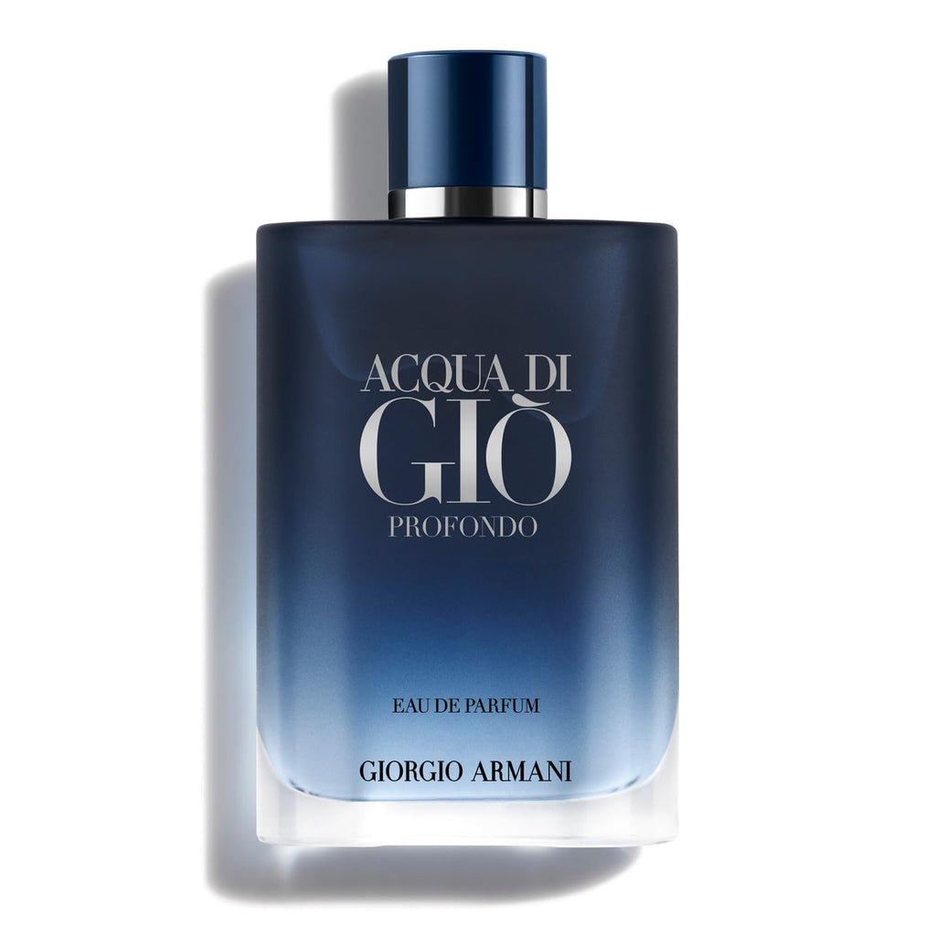 Armani Beauty - Acqua di Giò Profondo - Eau de Parfum - Cologne for Men - Fresh & Aromatic Men’s Fragrance - Mandarin, Lavender, Cedarwood Notes