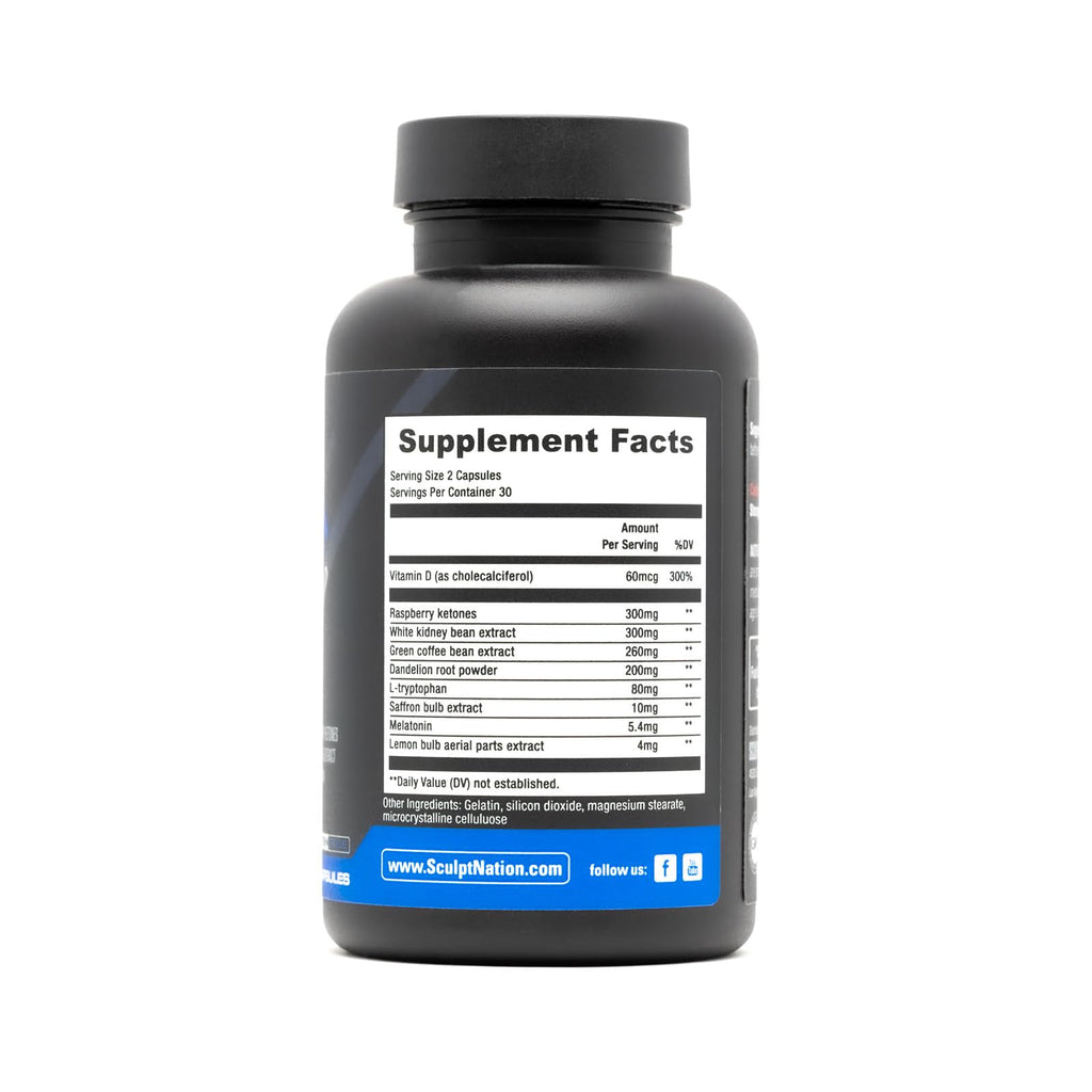 Sculpt Nation by V Shred Burn Thermogenic Fat Burner for Men & Women