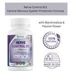 Nerve Control 911 – Natural Plant-Based Nerve Health Supplement (60 Capsules)
