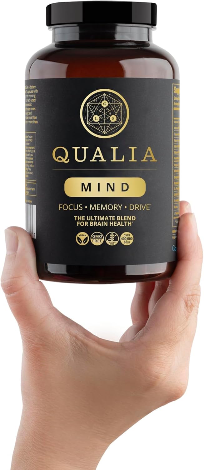 NEUROHACKER COLLECTIVE Qualia Mind | Doctor-Formulated Nootropic to Fuel Focus & Concentration