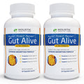 Gut Alive - All Natural Support to Fight IBS, Heartburn, Acid Indigestion, Acid Reflux, Bloating & Gas. Unique Formulation (60 Count)