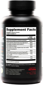 Thermogenic Metabolism Support Supplement for Energy & Weight Management | Premium Herbal Formula Veggie Capsules (60 Count)