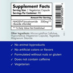 TRU NIAGEN Patented NAD Supplement for Anti Aging and Cell Regeneration, 300mg Niagen, 30 Servings