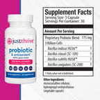 Just Thrive Probiotic & Antioxidant Supplement -30 Caps