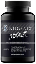 Nugenix Total-T, Free and Total Testosterone Booster Supplement for Men, 90 Count