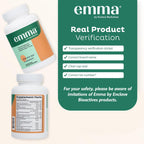Emma Gut Health Supplement – 60 Capsules | Bloating & Digestive Support