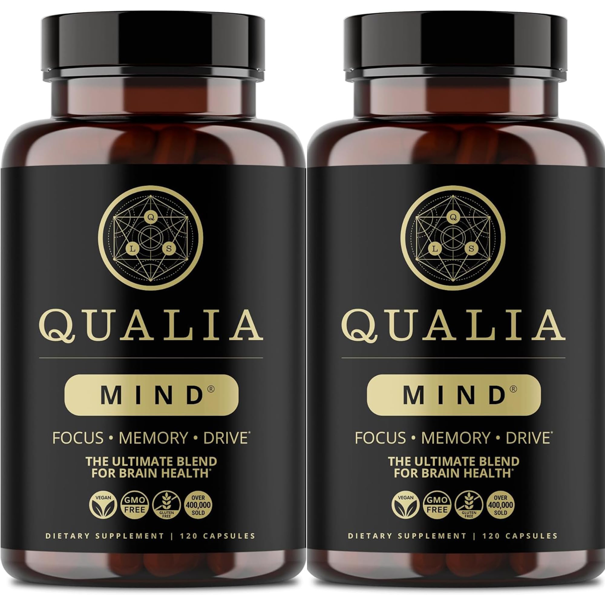 NEUROHACKER COLLECTIVE Qualia Mind | Doctor-Formulated Nootropic to Fuel Focus & Concentration