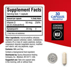 Prevagen Extra Strength 20mg, 60 Capsules with Apoaequorin & Vitamin D with Attractive and Stackable Prevagen Storage Box