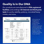 TRU NIAGEN Patented NAD Supplement for Anti Aging and Cell Regeneration, 300mg Niagen, 30 Servings