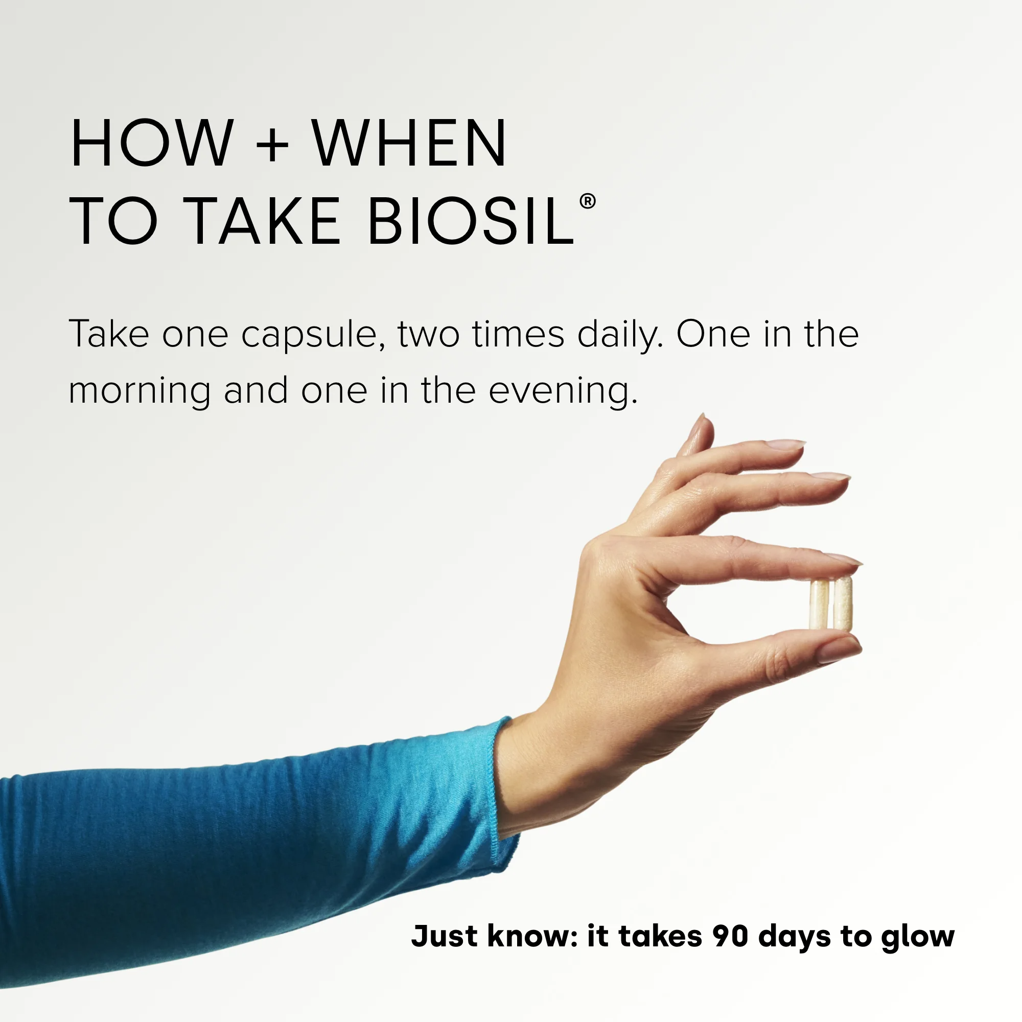 Biosil Collagen Generator - 60 Capsules - with Patented ch-OSA Complex - Generates & Protects Your Own Collagen - GMO Free - 60-Day Supply