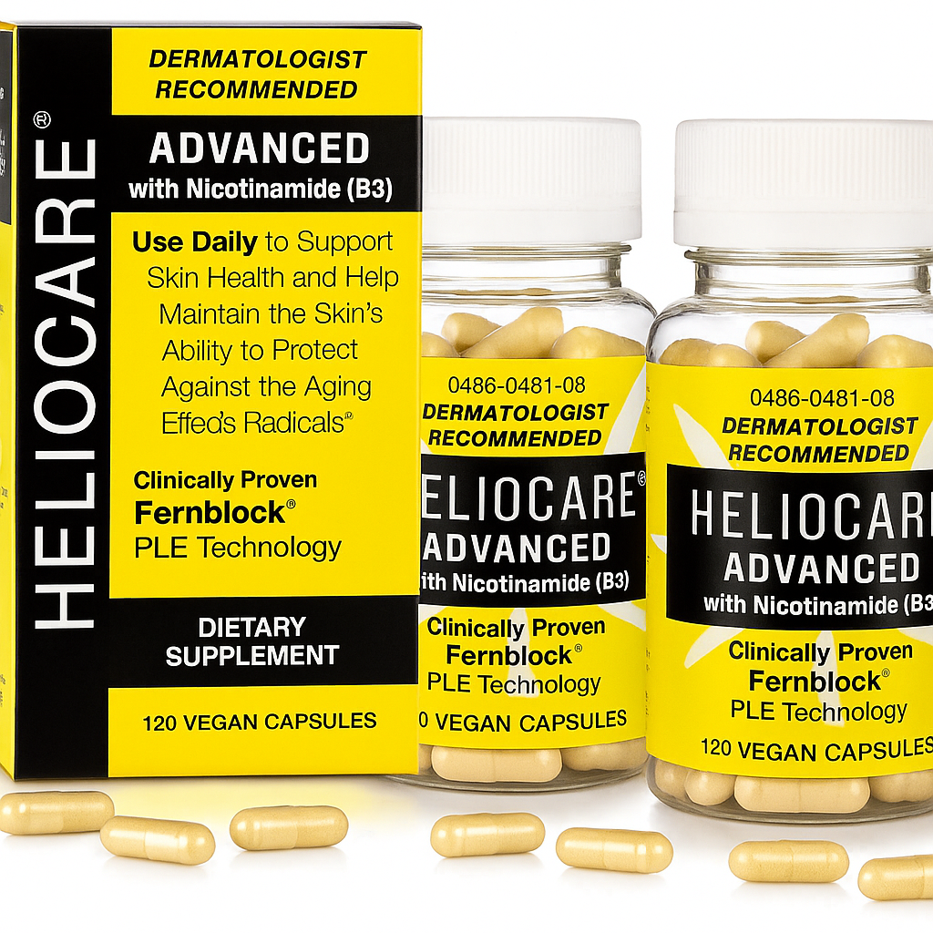 Heliocare Advanced Niacin B3 Supplement – Fernblock PLE Skin Protection Formula