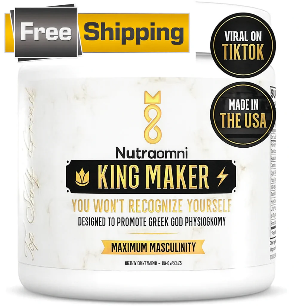 King Maker 13-in-1 Anabolic Supplement for Men to Increase Stamina, Lean Muscle Growth & Recovery, N.O. Booster with Tongkat Ali (LJ100), 120 Capsules